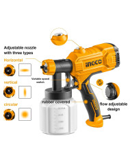 Ηλεκτρικό Πιστόλι Βαφής 450W